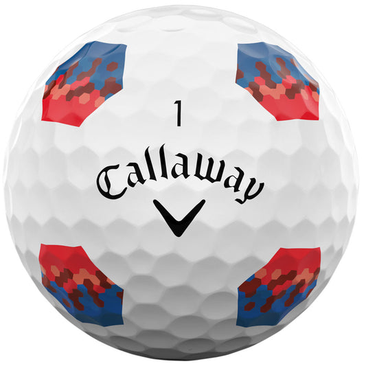 Callaway Chrome Tour X TruTrack Golf Balls: Ultimate Speed, Control, Precision Alignment, 12-Pack
