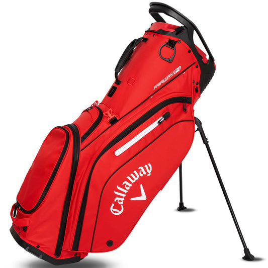 Fairway 14 Stand Bag - Red/Black/White