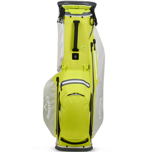 Fairway Plus HD Waterproof Stand Bag - Floral Yellow/Grey/Graphite