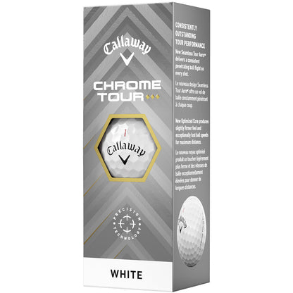Callaway Chrome Tour TD Golf Balls: 12-Pack, Fast Core, Ultimate Tour Control