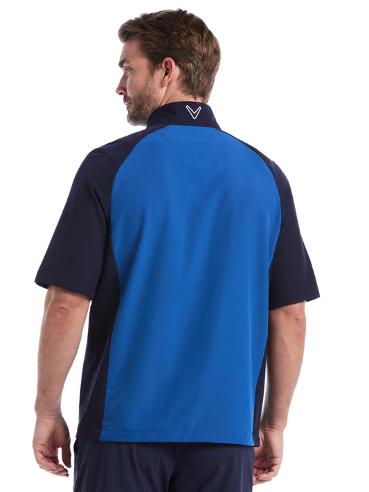 Mens 1/2 Zip Wind Jacket