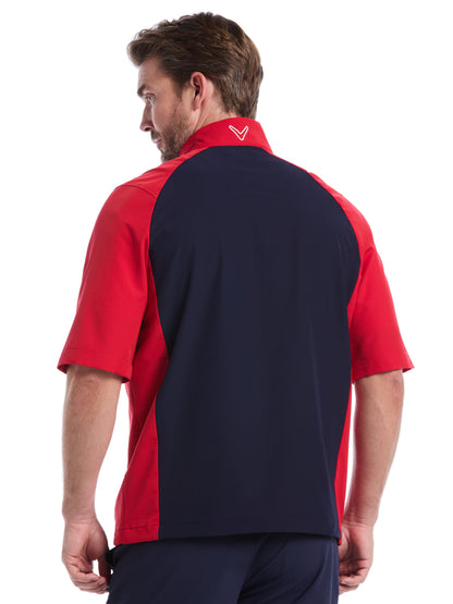 Mens 1/2 Zip Wind Jacket