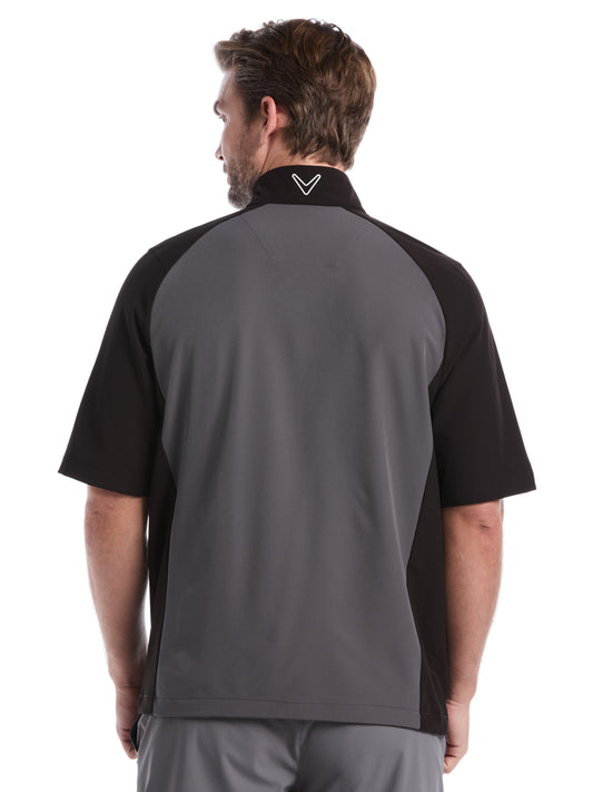 Mens 1/2 Zip Wind Jacket