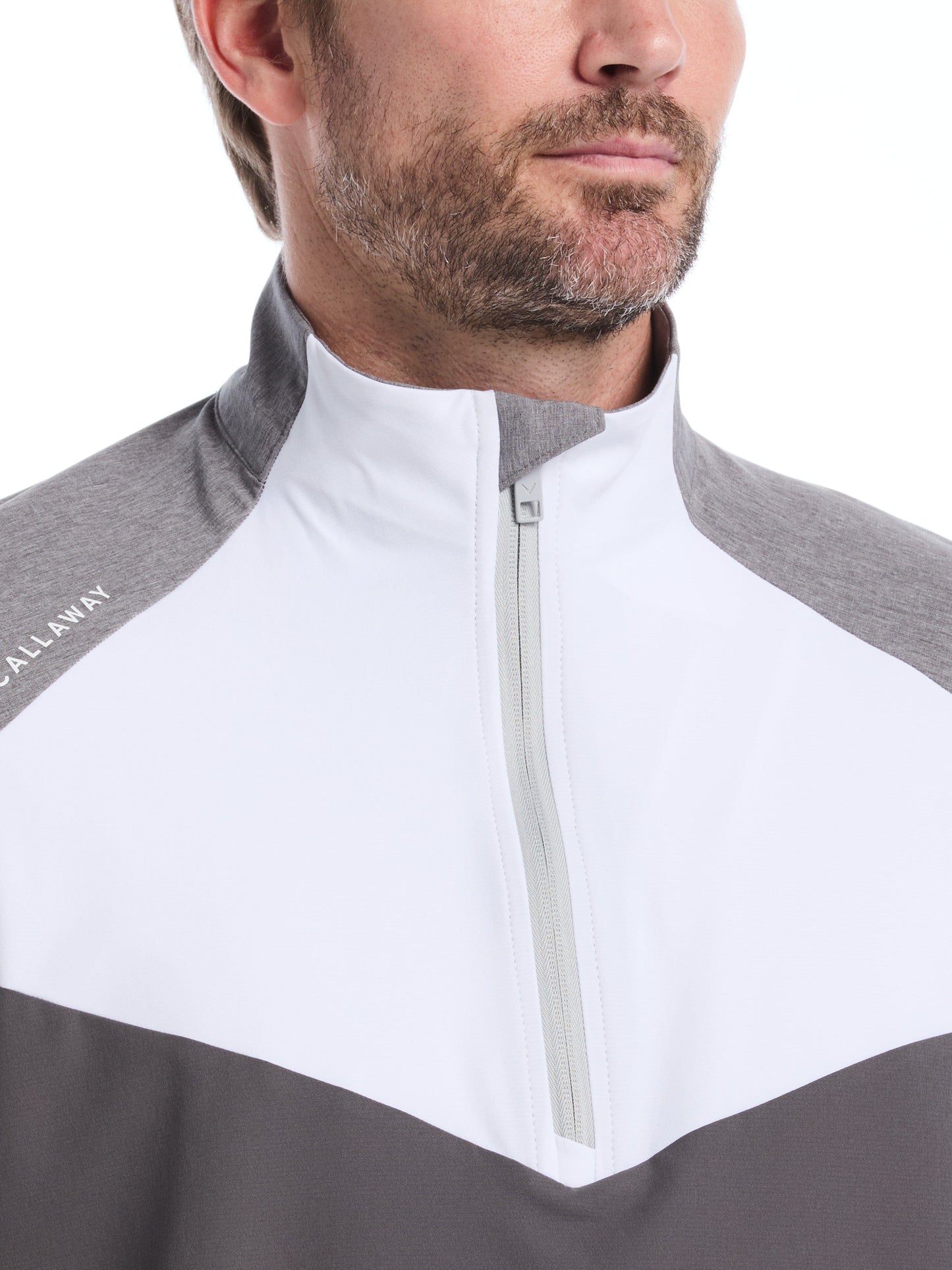 Mens 1/2 Zip Wind Jacket