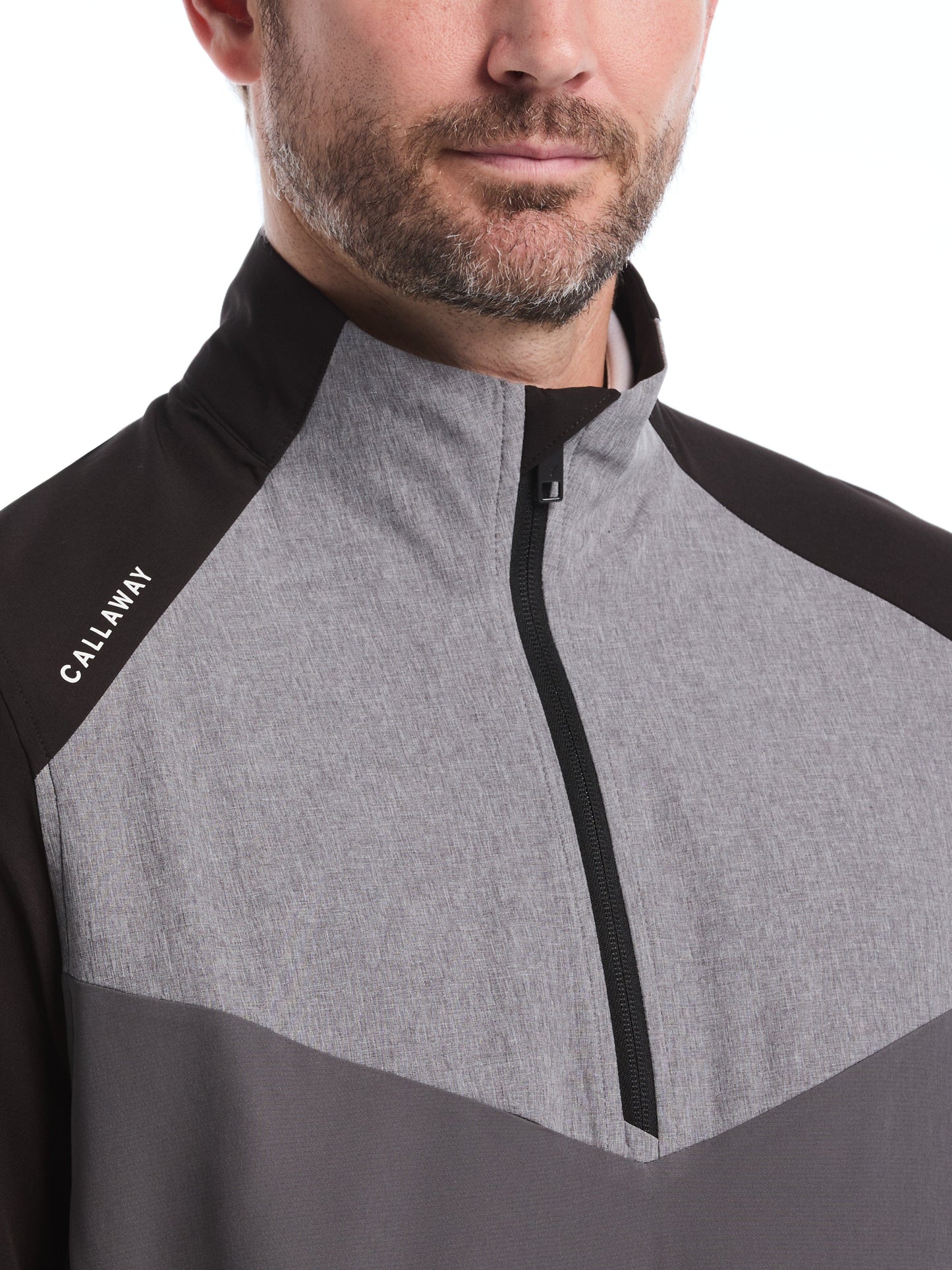 Mens 1/2 Zip Wind Jacket
