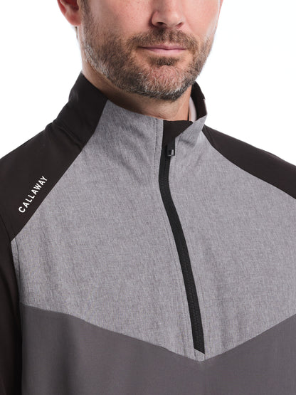 Mens 1/2 Zip Wind Jacket