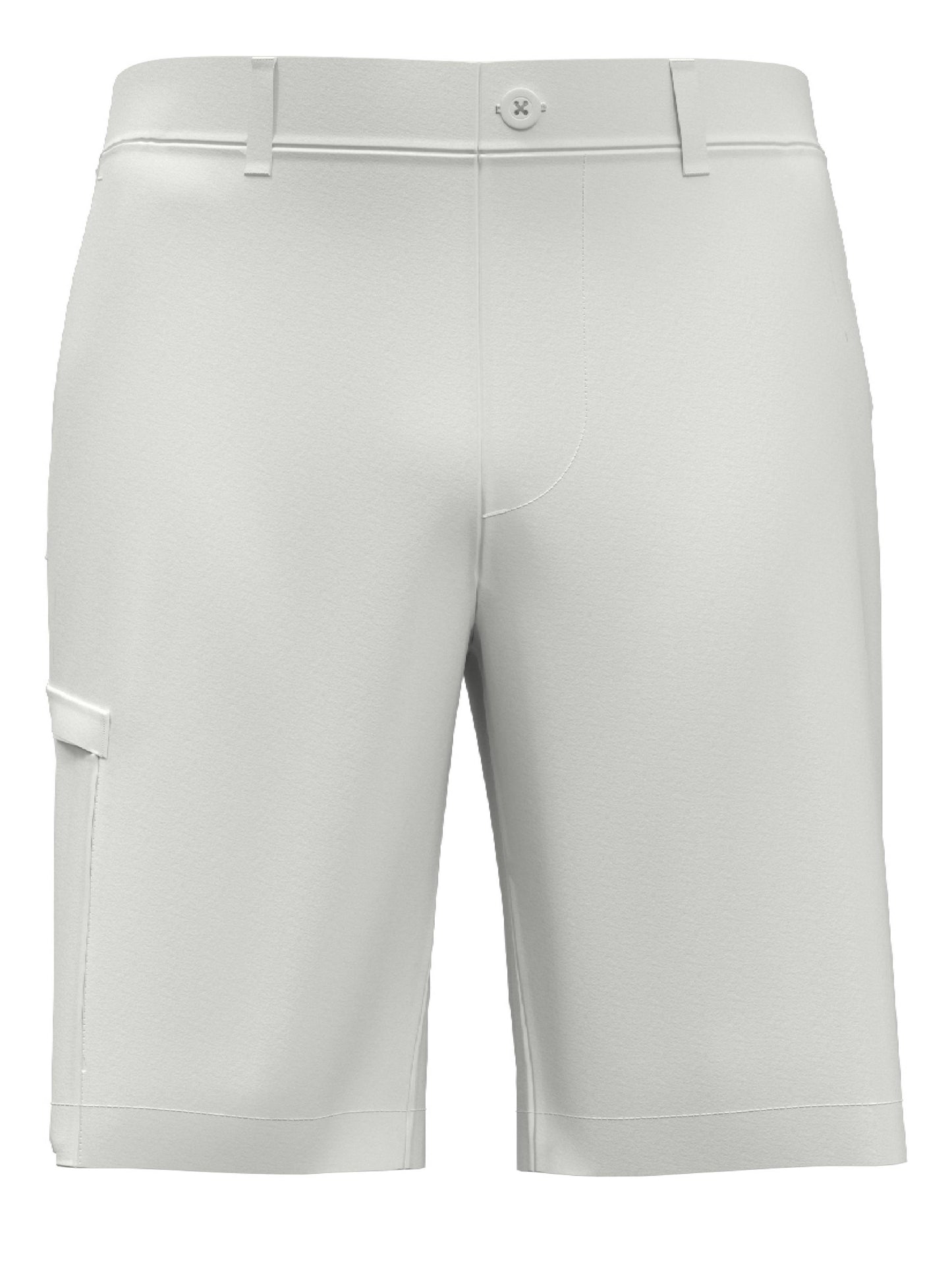 Mens 9" Flat Front Solid Cargo Short