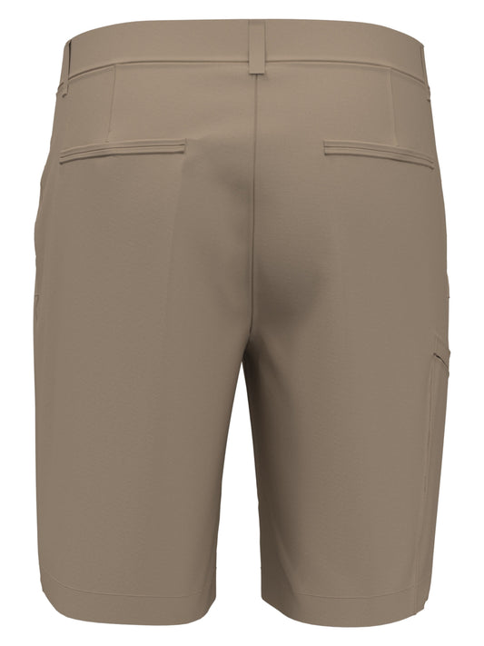 Mens 9" Flat Front Solid Cargo Short