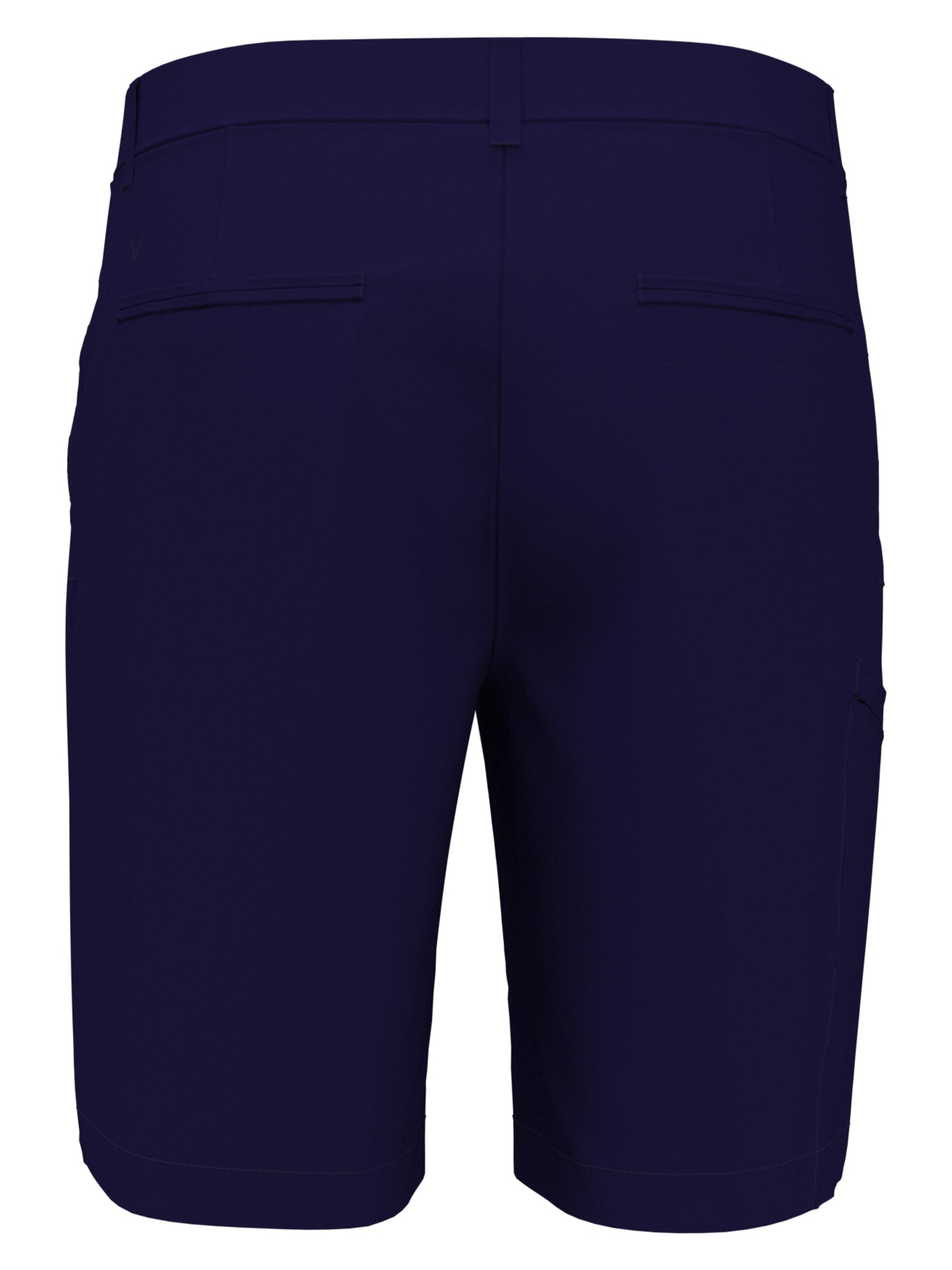 Mens 9" Flat Front Solid Cargo Short