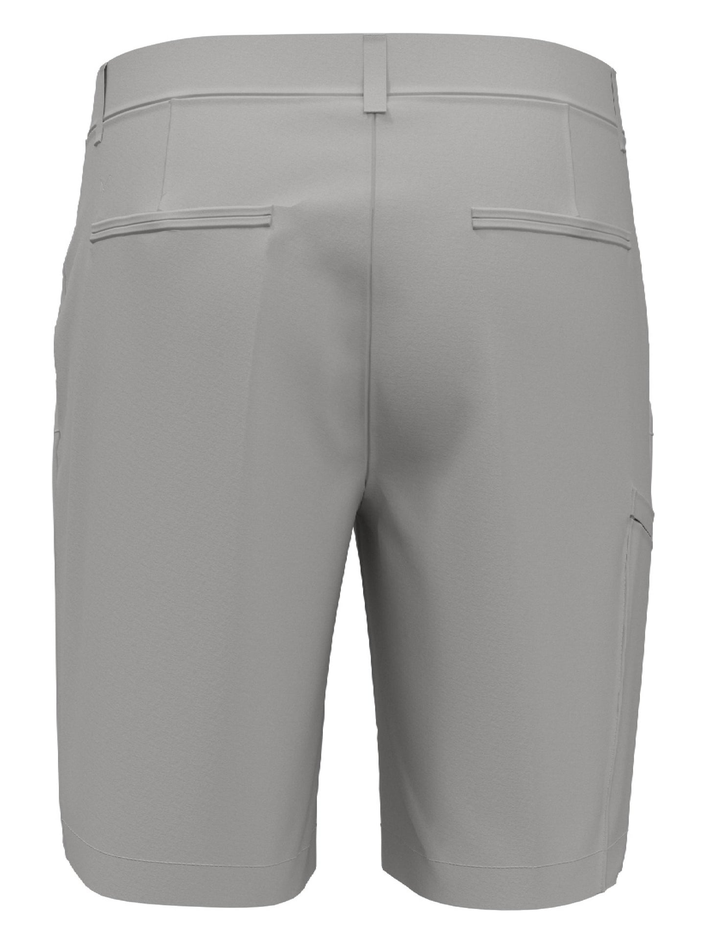Mens 9" Flat Front Solid Cargo Short