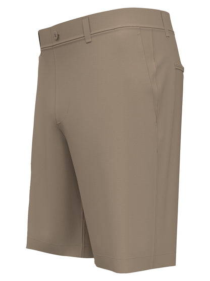 Mens 9" Flat Front Solid Cargo Short