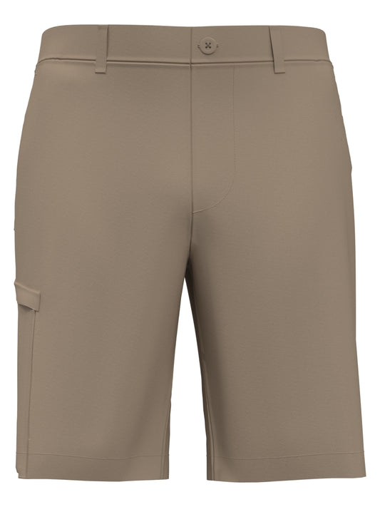 Mens 9" Flat Front Solid Cargo Short