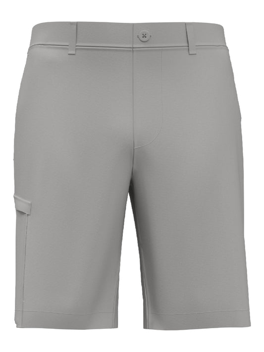 Mens 9" Flat Front Solid Cargo Short