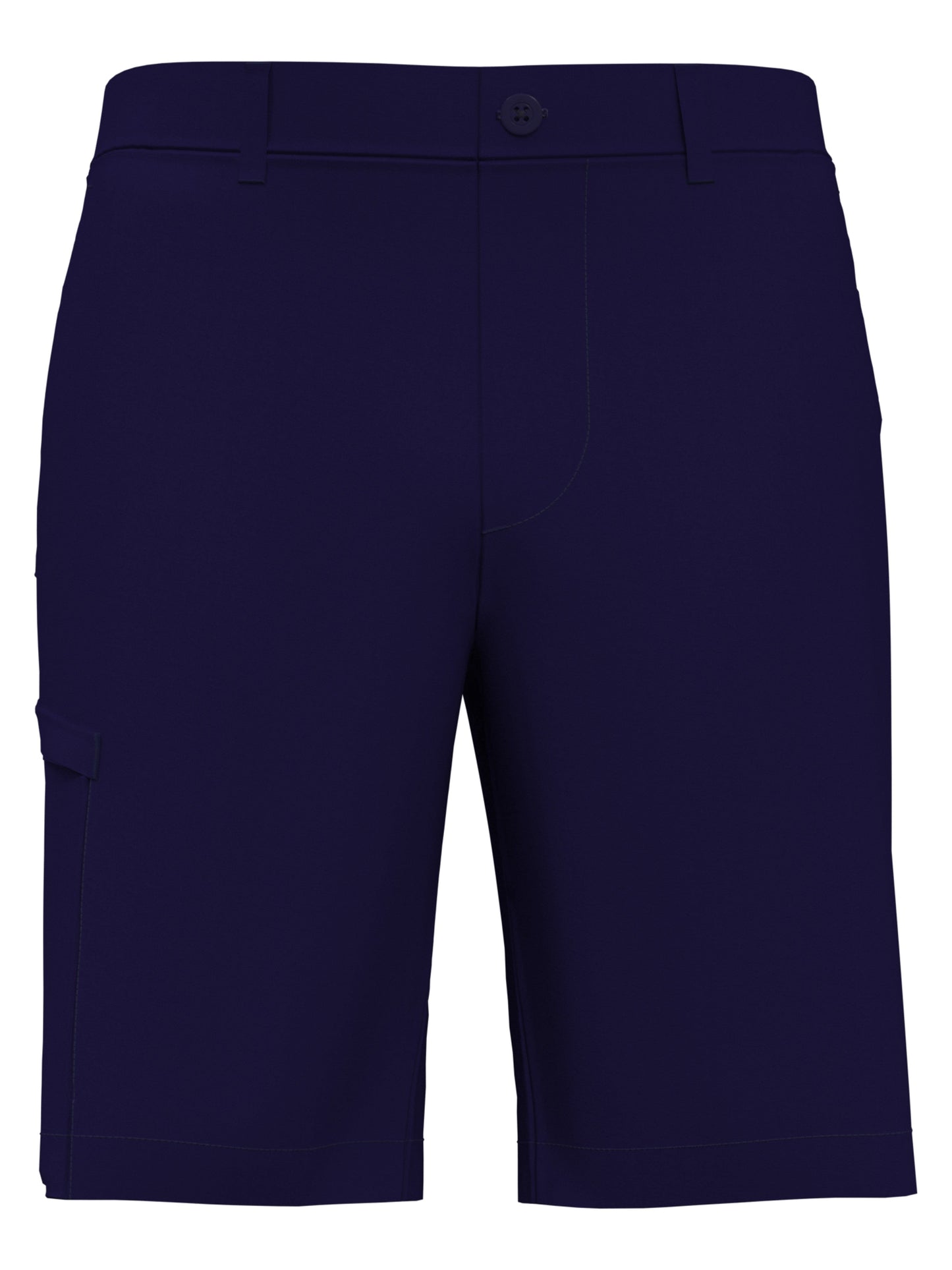 Mens 9" Flat Front Solid Cargo Short