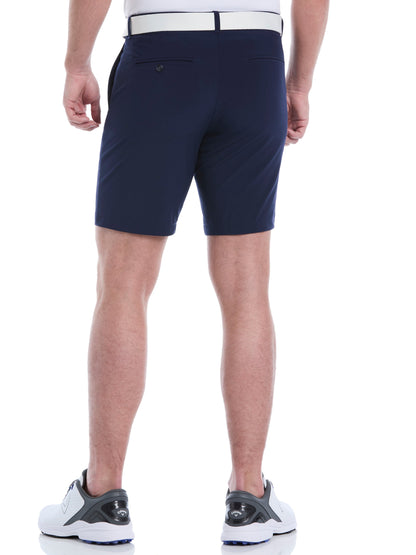 Mens 9" Flat Front Solid Golf Short