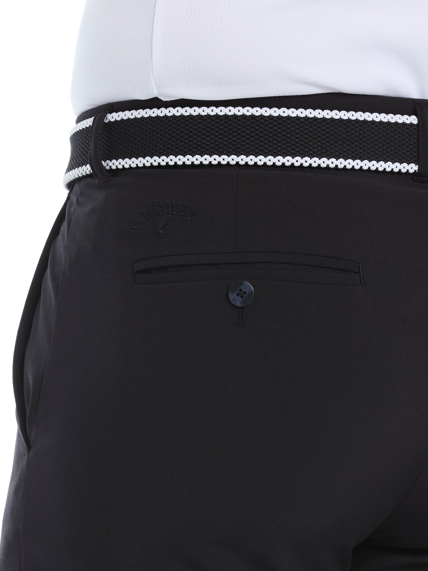 Mens 9" Flat Front Solid Golf Short