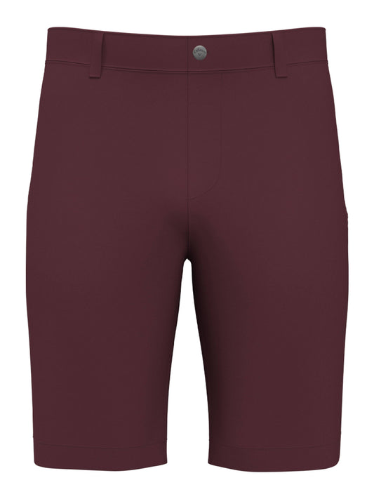 Mens 9" Flat Front Solid Golf Short