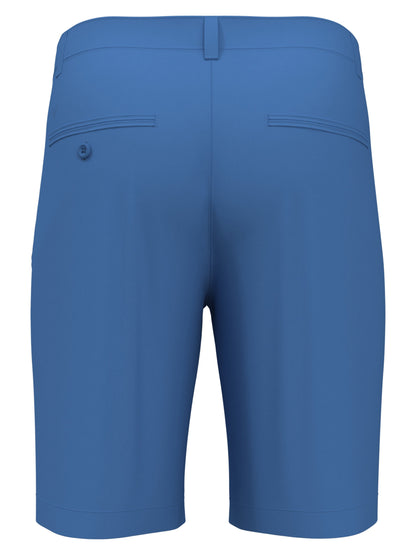 Mens 9" Flat Front Solid Golf Shorts