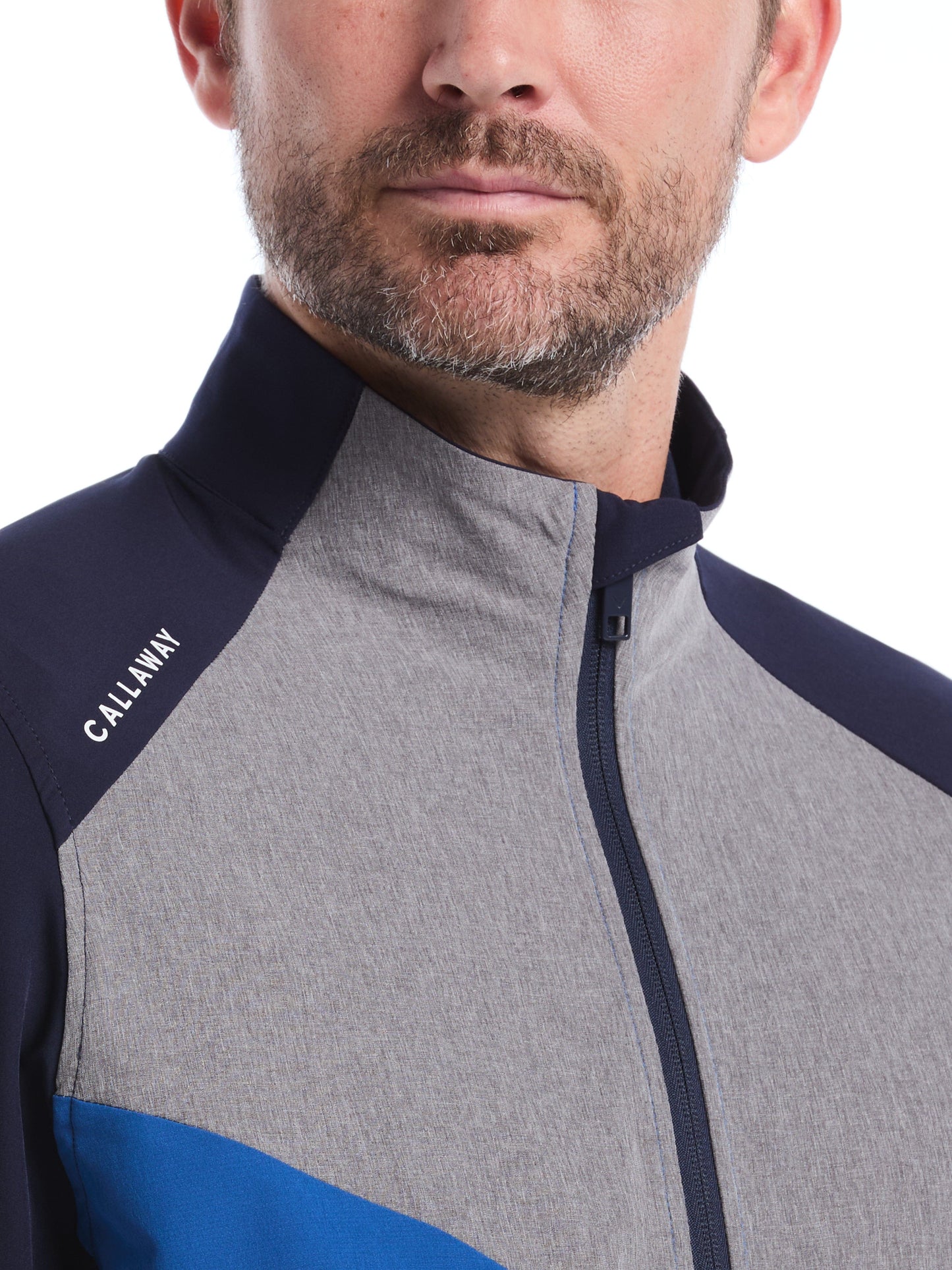 Mens Full Zip Wind Jacket