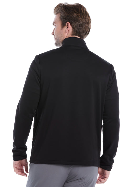 Mens Quilted Puffer Full Zip Golf Jacket