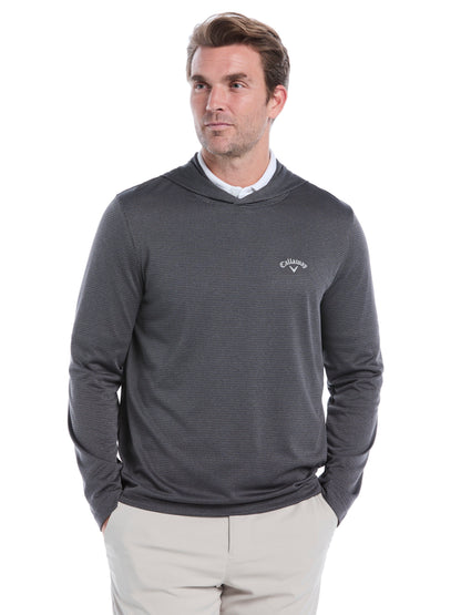 Mens Texture Coastal Hoodie