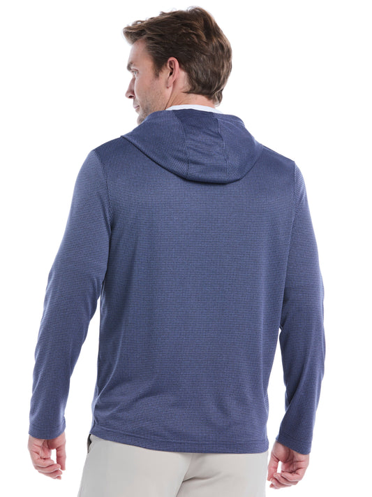 Mens Texture Coastal Hoodie