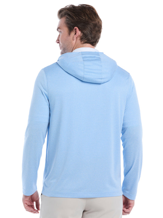 Mens Texture Coastal Hoodie