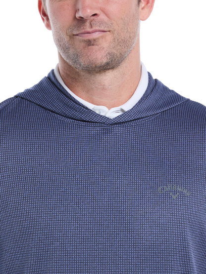 Mens Texture Coastal Hoodie