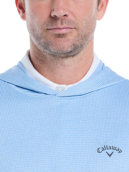 Mens Texture Coastal Hoodie