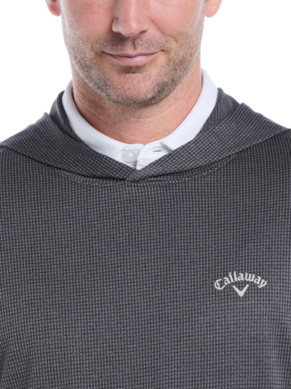 Mens Texture Coastal Hoodie