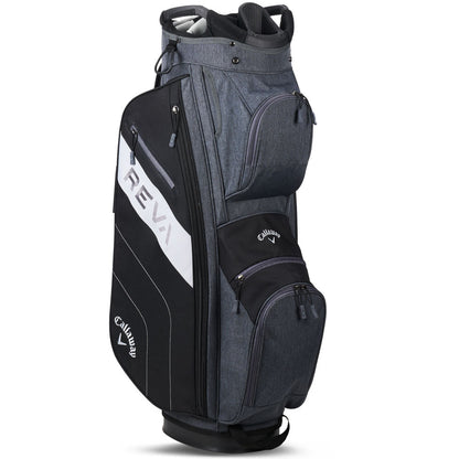 REVA 11-Piece Cart Bag Package Set +0.5" Longer Ladies - Black