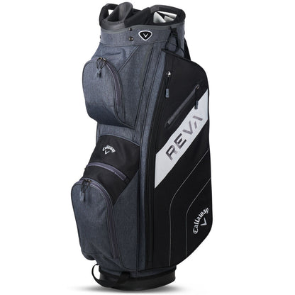 REVA 11-Piece Cart Bag Package Set +0.5" Longer Ladies - Black