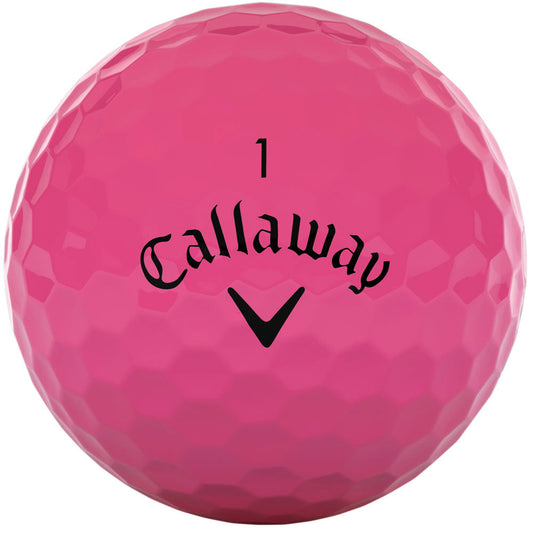 Callaway REVA Ladies Golf Balls - Enhanced Distance, Soft Feel, Pink, 12-Pack