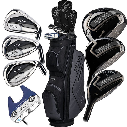 REVA 8-Piece Package Set - Black - Ladies/Youth